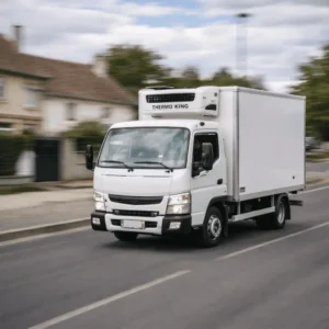 Camion Un Panier Pour Tous route collecte denrées Île-de-France