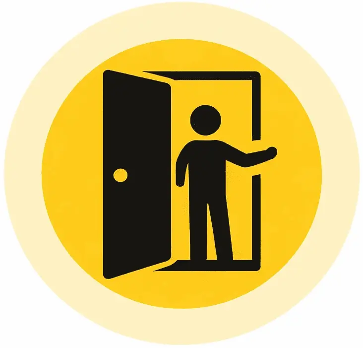 Icône accessibilité aide alimentaire quotidienne