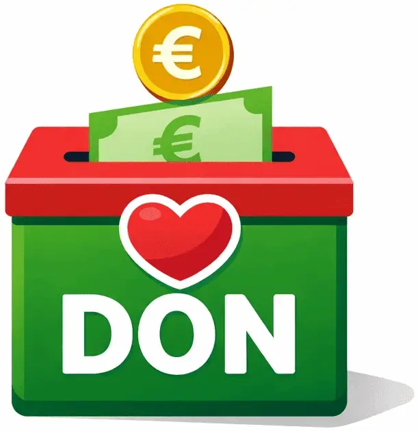 Icône don association épicerie solidaire